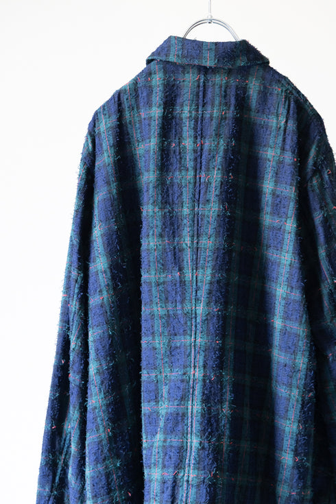 【YUTA MATSUOKA】"Fork Needle Punch Coach Jacket"